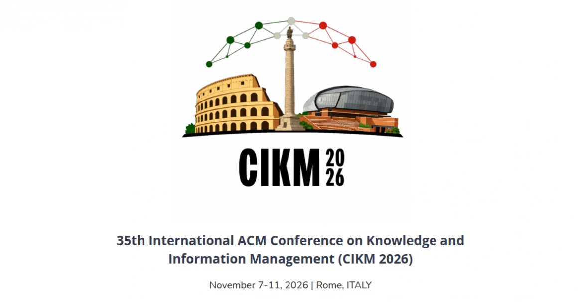 2 papers have been accepted to CIKM 2026
