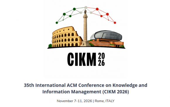 CIKM2026 2 papers have been accepted to CIKM 2026